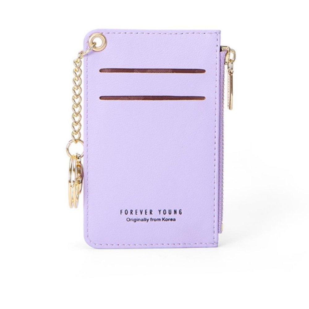 Minimalist keychain Card Holder for Women - Picture 9 of 16